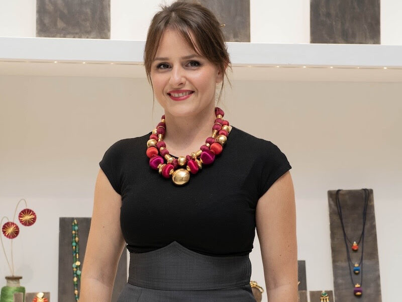 Katerina Makriyianni Haute couture : LE HUITIÈME ART Paris Fashion Week Haute Couture Week